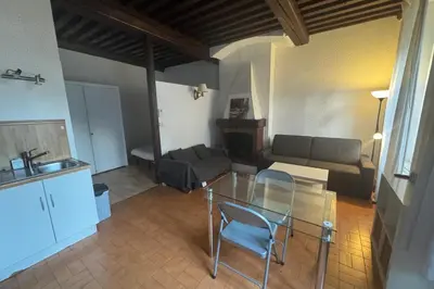 Cuisine ou kitchenette dans l'établissement Le petit Emile Zola - studio proche de Bellecour