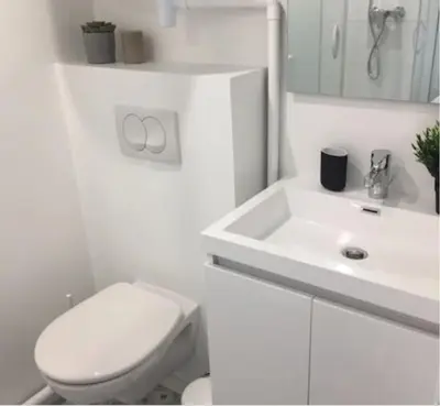 Salle de bains dans l'établissement Studio Duquesne - Parc Tête d'Or-Metro Fochoch