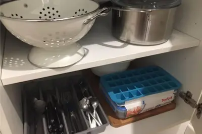 Cuisine ou kitchenette dans l'établissement Studio Duquesne - Parc Tête d'Or-Metro Fochoch
