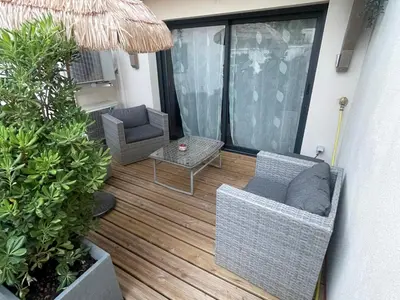 Coin salon dans l'établissement Maison Cosyli