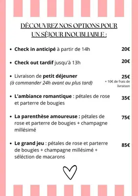 Plan de l'établissement Chez Antoine cosy 2 people Part dieu