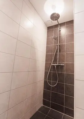 Salle de bains dans l'établissement Karine hospitality