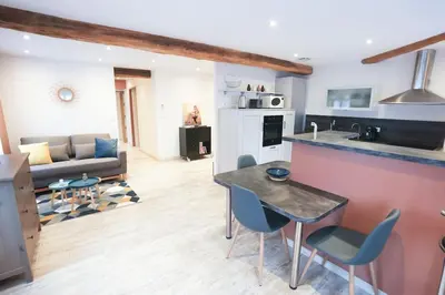Cuisine ou kitchenette dans l'établissement Karine hospitality