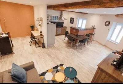 Cuisine ou kitchenette dans l'établissement Karine hospitality