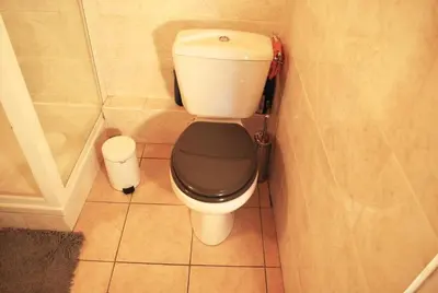 Salle de bains dans l'établissement L'appartement du Parc