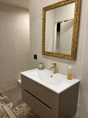 Salle de bains dans l'établissement Appartement chic et de caractère !