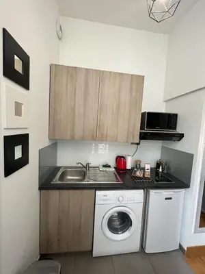 Cuisine ou kitchenette dans l'établissement Le Lumineux - Le chic en hypercentre - Bellecour