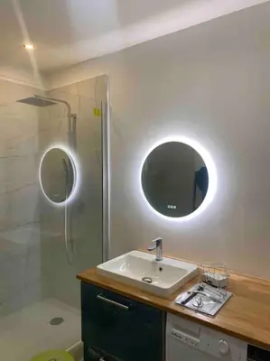Salle de bains dans l'établissement Old town - Vieux Lyon -50 m2 flat