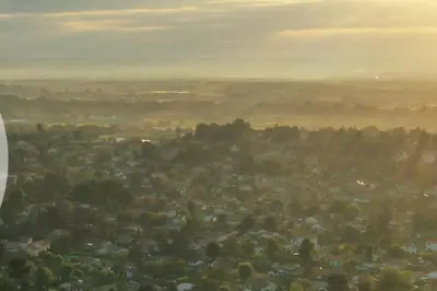Lever ou coucher de soleil vu de l'appartement ou à proximité