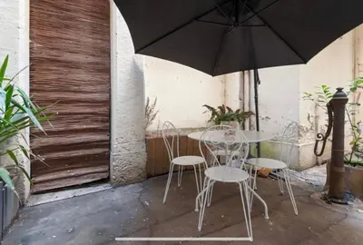 Terrasse ou espace extérieur de l'établissement Loft sur saône