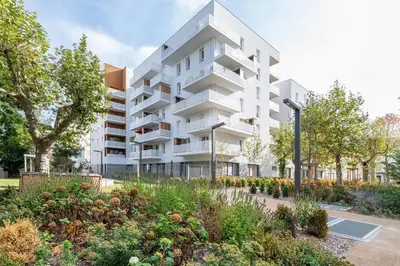 Jardin de l'établissement OVELIA Lyon - Les Jardins d'Hortense