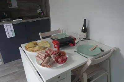 Nourriture dans la maison de vacances ou à proximité