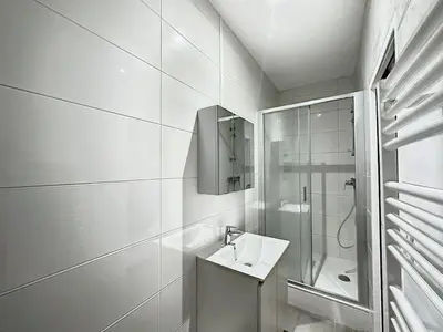 Salle de bains dans l'établissement Cosy appt cœur de Lyon Du Bœuf 2