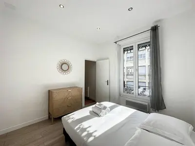 Un ou plusieurs lits dans un hébergement de l'établissement cosy appart - Préfecture Lyon - Servient 1