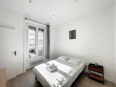 Un ou plusieurs lits dans un hébergement de l'établissement cosy appart - Préfecture Lyon - Servient 1