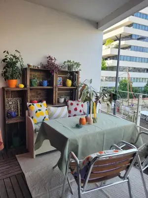 Plan de l'établissement Gerland T2 standing - balcon - parking privé souterrain