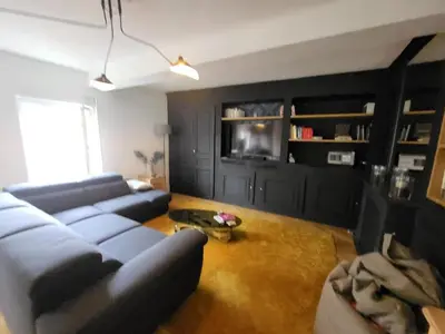 Coin salon dans l'établissement Superbe 100 M2, 4 chambres