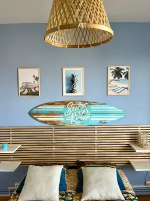 Coin salon dans l'établissement Chambre privée dans un appartement partagé