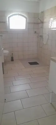 Salle de bains dans l'établissement LA Grange Aux Etangs