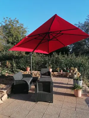 Jardin de l'établissement Une halte aux portes de Bourgoin