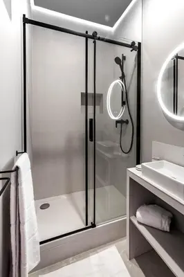 Salle de bains dans l'établissement LYON HYPERCENTRE LES CORDELIERS