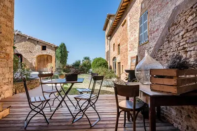 Terrasse ou espace extérieur de l'établissement Maison de Pagneux