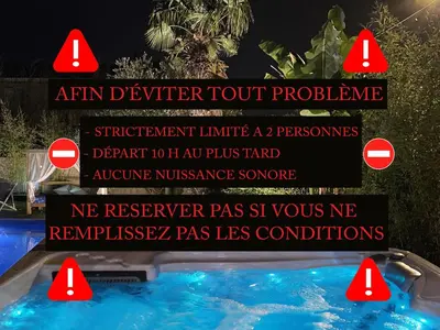 Piscine de l'établissement Unique! jacuzzi privé 35°C + cinéma Villa entière ou située à proximité
