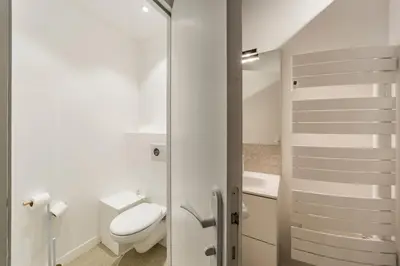 Salle de bains dans l'établissement AllinLyon | Appartement familial au Vieux Lyon