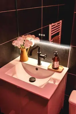 Salle de bains dans l'établissement Le Lux Spa