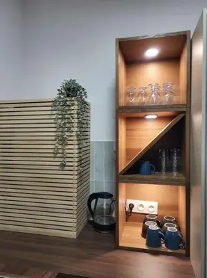Cuisine ou kitchenette dans l'établissement Ô Bon'Endroit - Appartement Confort - Centre Ville