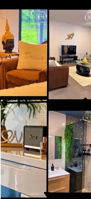 Cuisine ou kitchenette dans l'établissement Spacieux T3 Grand Large