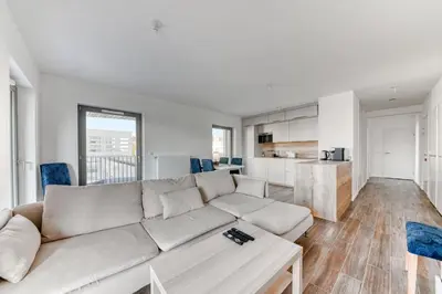 Cuisine ou kitchenette dans l'établissement GuestReady - Charming getaway with a terrace