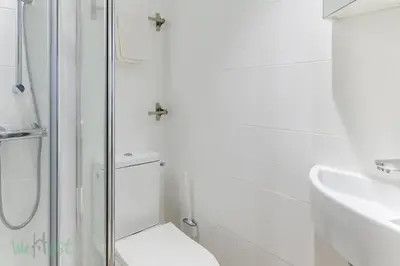 Salle de bains dans l'établissement Duplex-Université