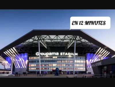 Plan de l'établissement T3 cosy, calme & lumineux proche Eurexpo, Groupama