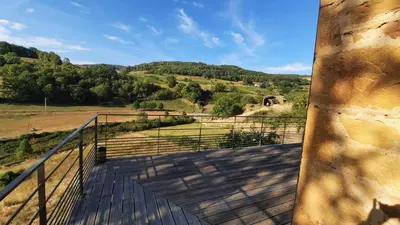Paysage naturel près de la maison de vacances
