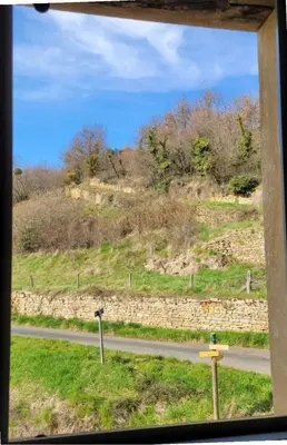 Paysage naturel près de la maison de vacances