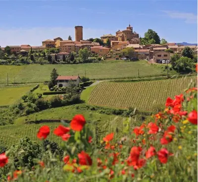Paysage naturel près de la maison de vacances