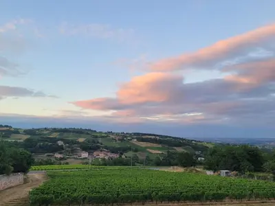 Paysage naturel près de la maison de vacances
