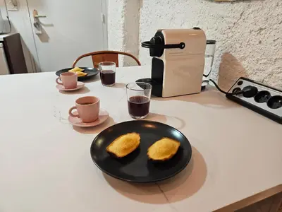 Nourriture dans l'appartement ou à proximité