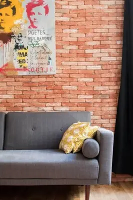 Coin salon dans l'établissement Cabana & Appartement type Loft - Bellecour