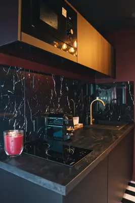 Cuisine ou kitchenette dans l'établissement Cinéma ROOM l'unique expérience by Noma