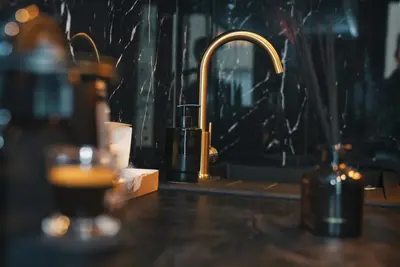 Salle de bains dans l'établissement Cinéma ROOM l'unique expérience by Noma