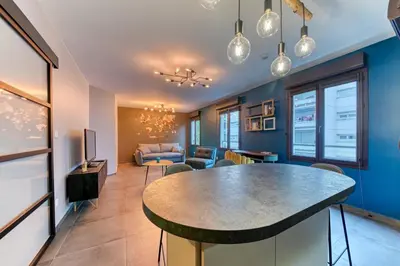 Coin salon dans l'établissement GuestReady - Lovely Getaway near Lyon
