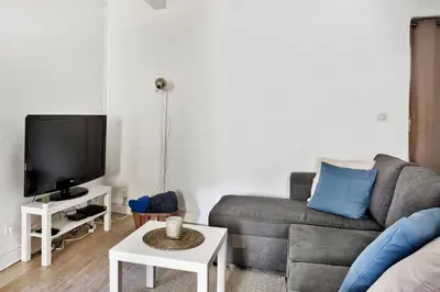 Télévision ou salle de divertissement dans l'établissement Appartements centre ville Villefranche-Sur-Saone