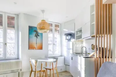Cuisine ou kitchenette dans l'établissement LET'S - Le Next Door - Part Dieu - Wifi
