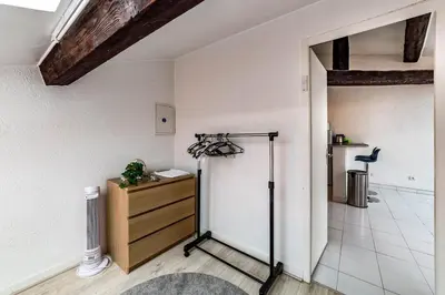 Salle de bains dans l'établissement All in Lyon | Duplex sous les toits Fourvière