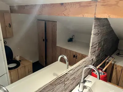 Salle de bains dans l'établissement Chambre privée Lyon