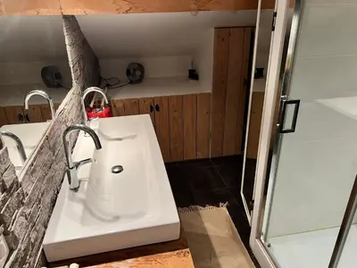 Salle de bains dans l'établissement Chambre privée Lyon