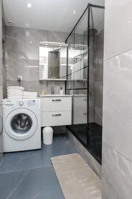 Salle de bains dans l'établissement Appartement moderne, proche du Parc de la tête d'Or et de Lyon