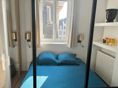 Un ou plusieurs lits dans un hébergement de l'établissement Studio totalement rénové en plein centre-ville devant la Préfecture de Lyon